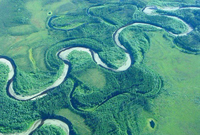 河流，為什麼不走直路