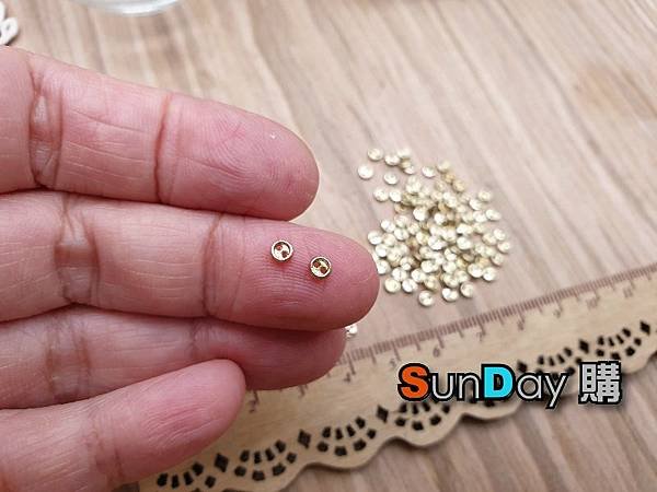 [鈕釦]娃娃DIY 拼布 娃衣配件 3~8mm 迷你金屬扣(
