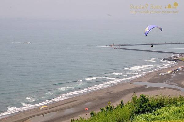 【宜蘭旅遊景點推薦】20140617 頭城外澳飛行傘體驗 【宜蘭民宿】Sunday Home