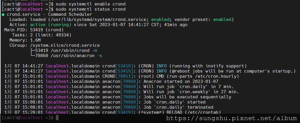 [Centos]Install Cacti 1.2.23 o