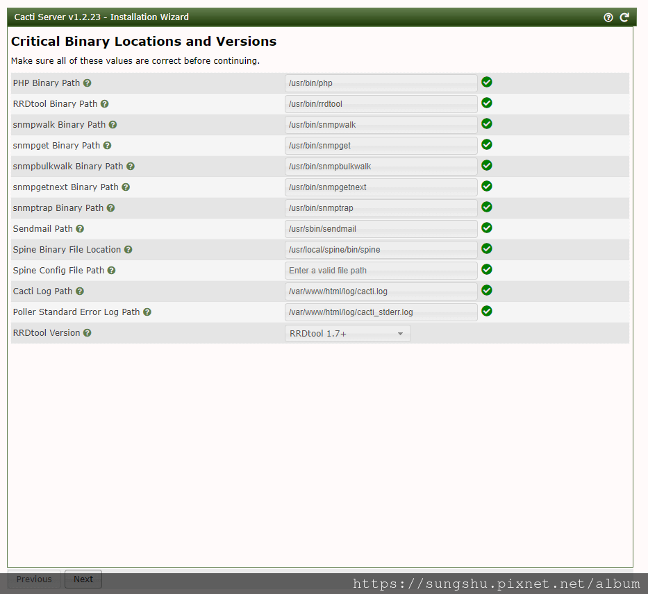 [Centos]Install Cacti 1.2.23 o