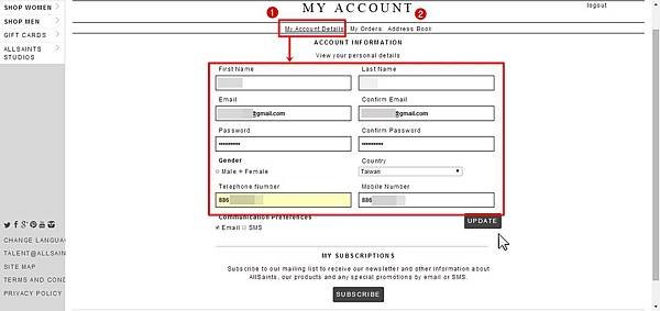 Allsaints step 3 - My account information.jpg