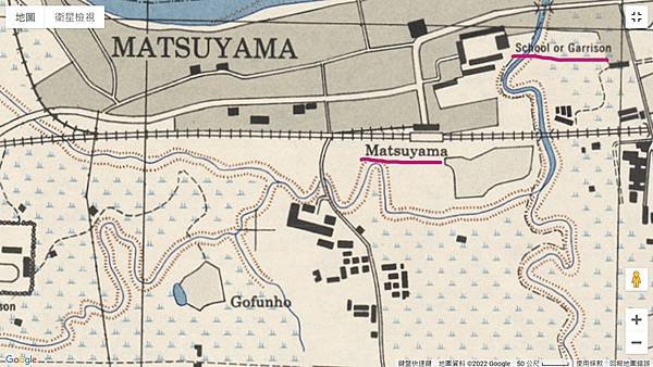 松山地區學校或駐軍-1945美軍繪製台灣城市地圖(標誌).jpg