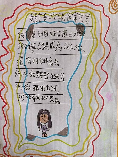 7Habits2以終為始~小二個人使命宣言
