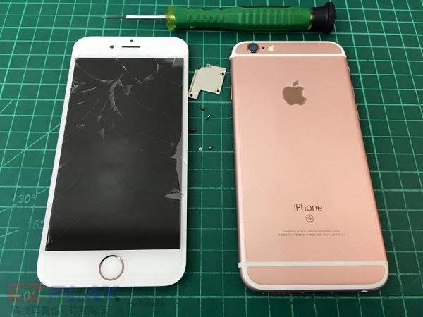 Apple iphone 6s面板摔破哪裡修？照過來