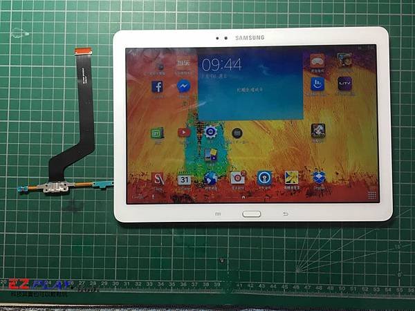 SAMSUNG Galaxy Note 10.1 無法充電