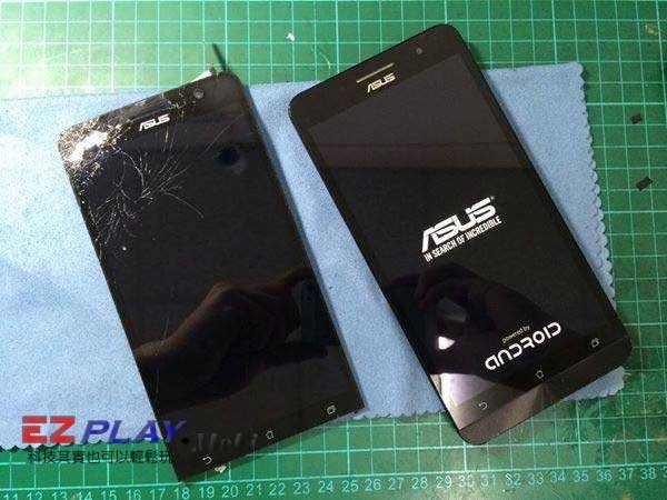 ASUS ZenFeon 5免不了會有螢幕摔破的命運