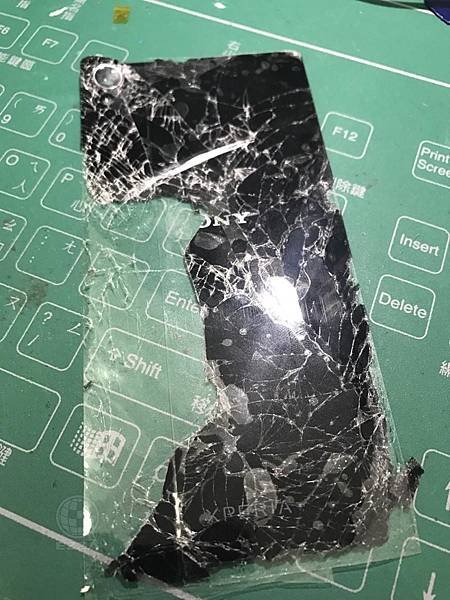 Z3背蓋破裂