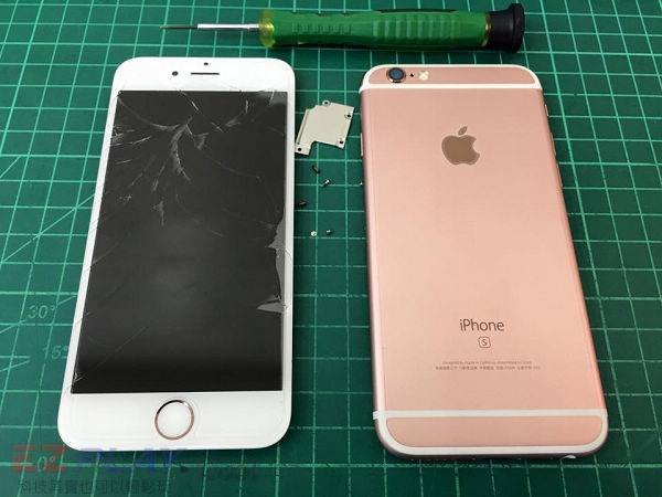 Apple iphone 6s面板摔破哪裡修？照過來！