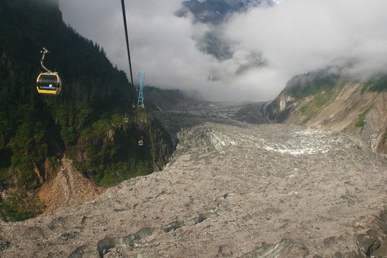 11 雲霧裊裊海螺溝冰川--（川西-11— Sichuan China）