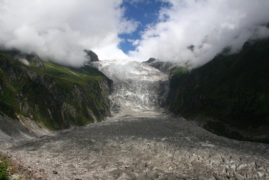 11 雲霧裊裊海螺溝冰川-----（川西-11— Sichuan China）