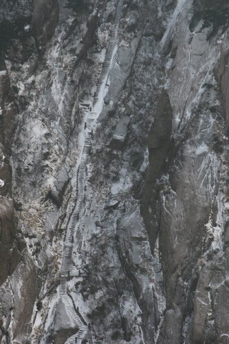 05 黃山初雪天都峰  中國大陸