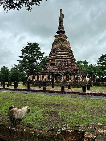 [素可泰]整日細雨的一天/昌隆寺/蘭甘亨國家博物館