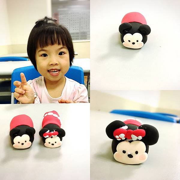 小小捏塑家-tsum tsum micky minnie (6).JPG