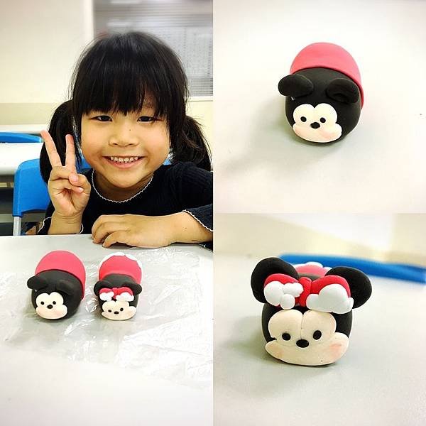 小小捏塑家-tsum tsum micky minnie (4).JPG