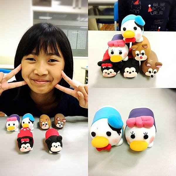 小小捏塑家-tsum tsum 唐老鴨 daisy (3).JPG