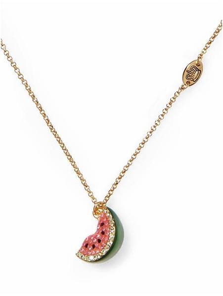 juicy couture watermelon necklace