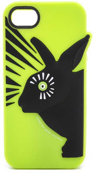 MARC BY MARC JACOBS Multicolor Rabbit Raised Iphone 5 Case