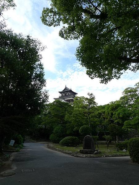 遠眺廣島城天守閣