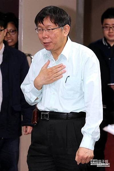 反擊趙藤雄 柯：政治不難、找回良心而已