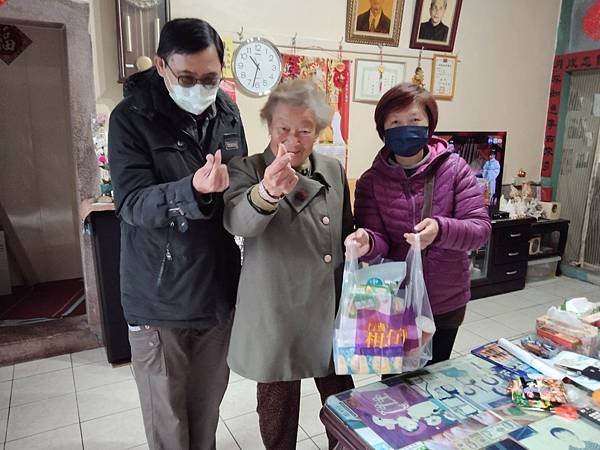 關懷訪視送物資-行動柑仔店113.1.23~26（社團法人宜
