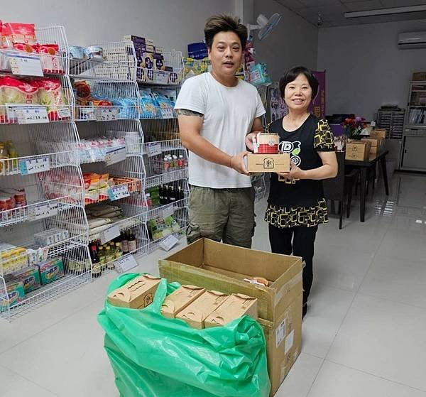 感恩礁溪中聖宮捐贈物資（社團法人宜蘭縣思源仁愛協會）