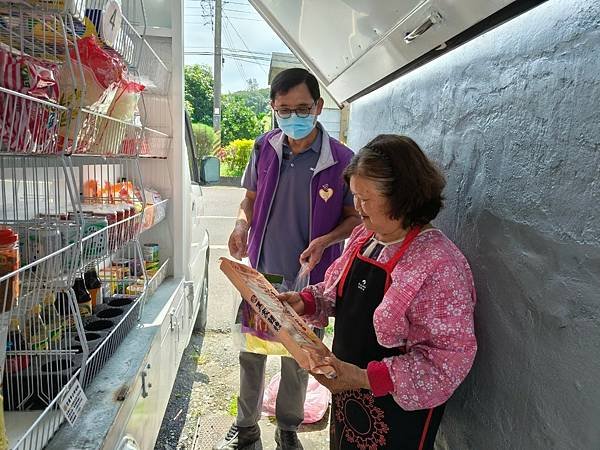 關懷訪視送物資-行動柑仔店113.6.20~21（社團法人宜