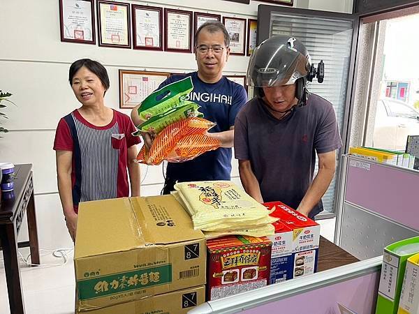 感恩捐贈物資（社團法人宜蘭縣思源仁愛協會）