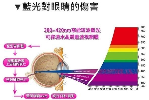 藍光危害知多少