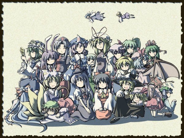 東方Project豐富的人物與世界觀確實是很好的背景
