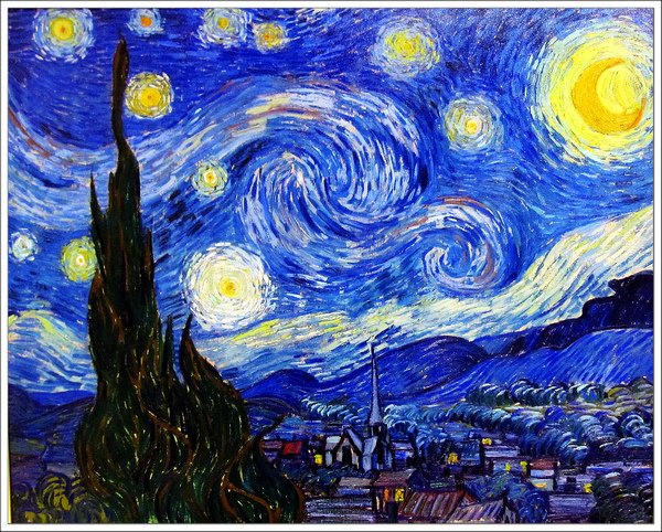 1889 Starry Night 星夜