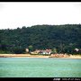 從外海看將軍堡及后頭