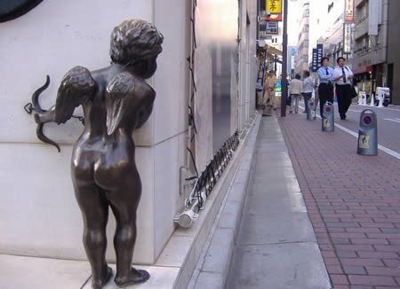 Cupid in Ginza, Tokyo, Japan