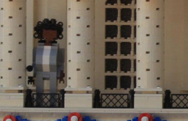 Barack Obama&apos;s inauguration in Legoland, California