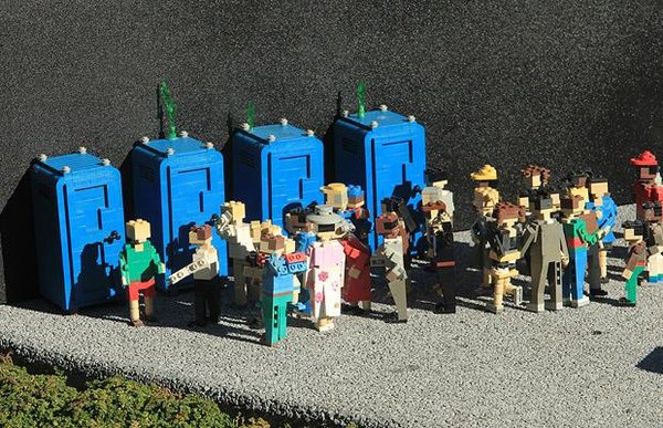 Barack Obama&apos;s inauguration in Legoland, California