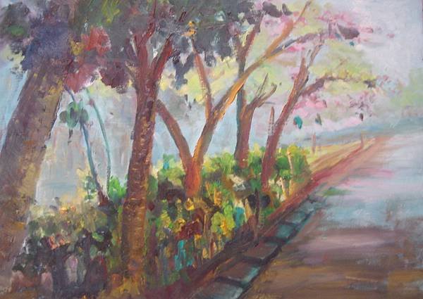 22霧中樹35x48cm油彩.油畫紙2010陳怡伶.jpg