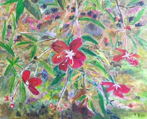 4 野牡丹 10F 油彩畫布 2017 蔡秀菊.jpg