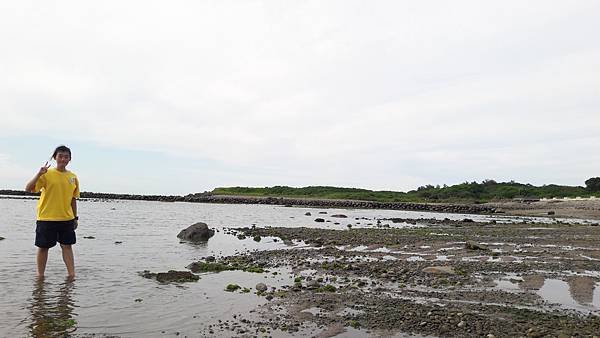 (251淡水區)淡水新景點 三塊厝港灣 新埔海堤 石滬風景區