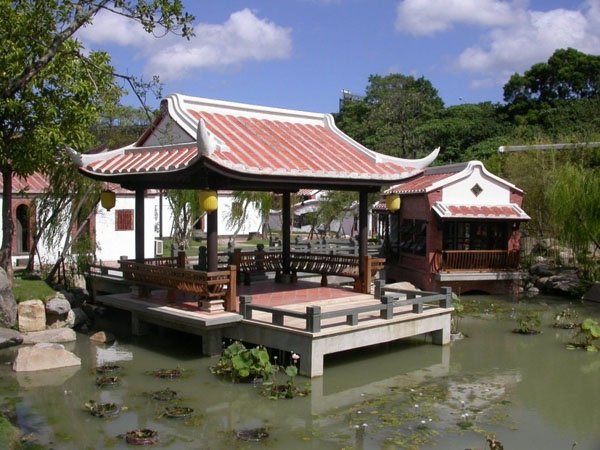 東南亞最大閩式庭園－花茶殿