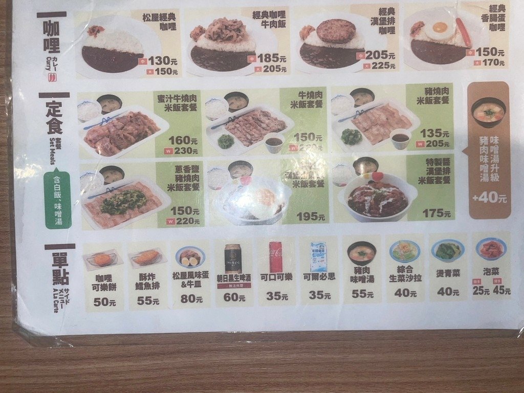 西門站美食(尚可).松屋 西門町店.食記.北辰談吃