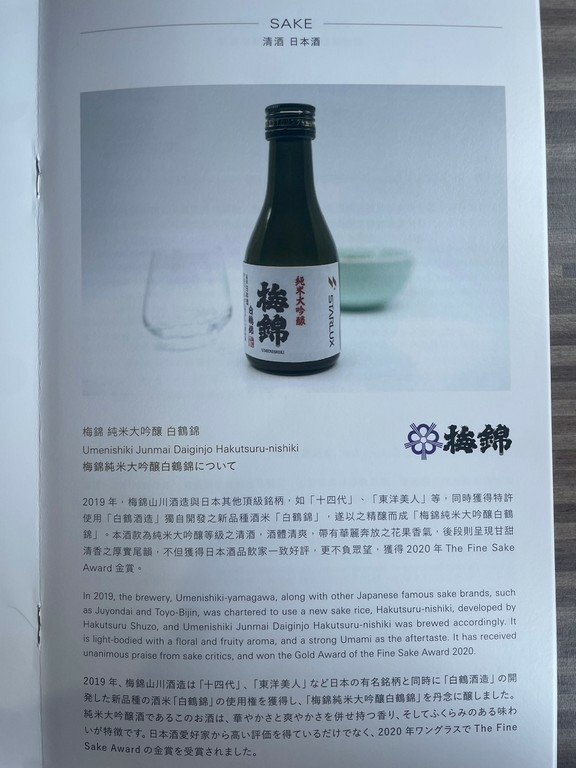 星宇航空商務餐體驗.北辰人生