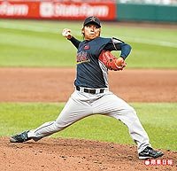 980713 羅嘉仁是首位在未來之星明星賽拿下勝投的台灣旅美投手。