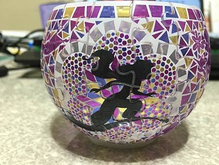 Lamp Shade Puzzle Glass Mosaic-Jasmine- (3).JPG