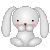 冒汗的小兔