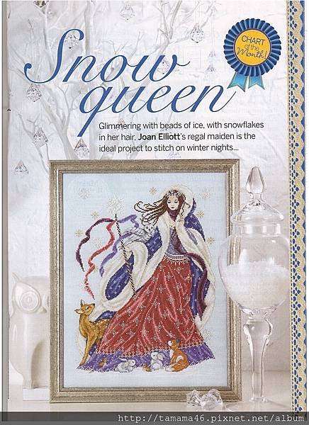 Cross Stitch Collection 231 JE Snow Queen