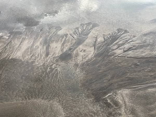 海邊沙畫