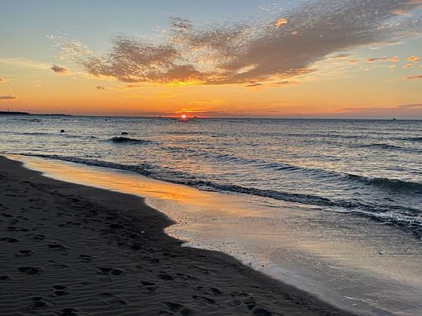 沙崙夕陽 2.