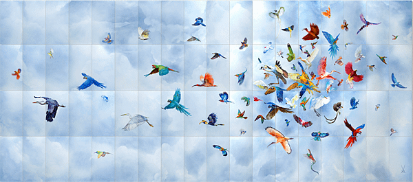 FLOCK OF BIRDS_wall picture_ 2019_meissen.png