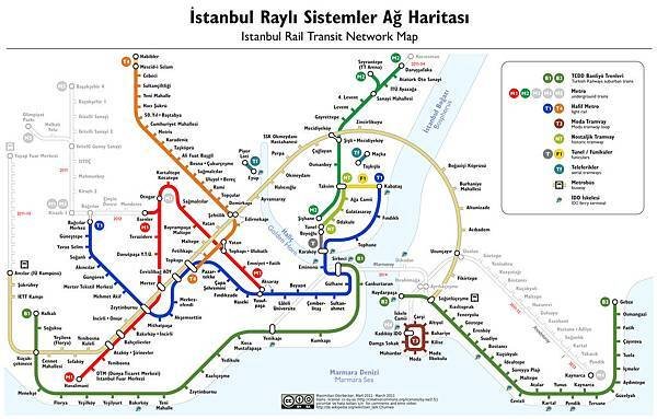 Istanbul_Rapid_Transit_Map_with_Metrobüs_(schematic) 2011 March.jpg