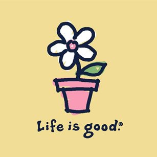 life-is-good-flower-pot